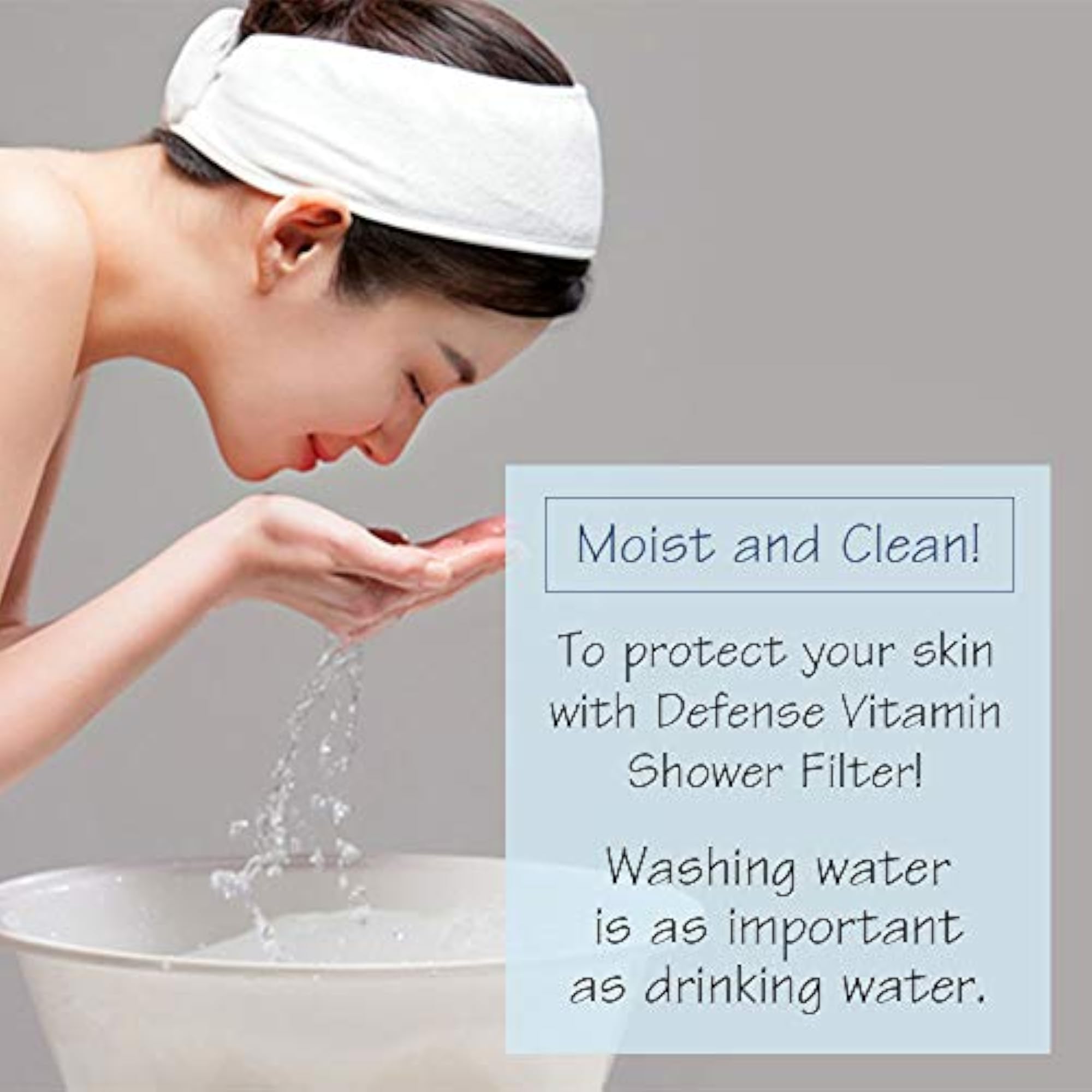 Vitamin Shower Filter - Chlorine Remover for Healthy Hair