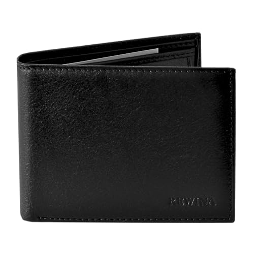 Leather Wallet,Mens Bifold Wallet,RFID Blocking, Slim Front Pocket, 2 ID Window, Magnet Coin Pocket,Wallets for Men