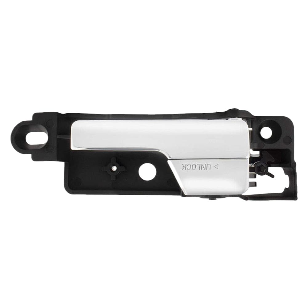 HSCJMEHT Interior Door Handle Compatible with Fusion 2006 2007 2008 2009 2010 2011 2012 and MKZ Rear Left Right Inside(Rear Left)