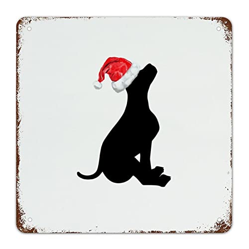 Panneau de Noël cadeau idéal passionnés de chiens déco maison - 2