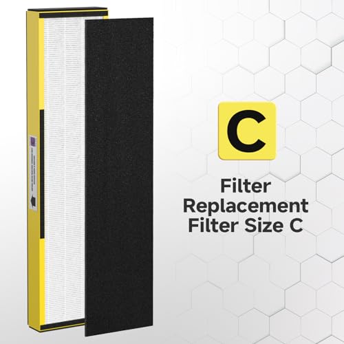 2 Pack FLT5000 True HEPA Replacement Filter C Compatible with G-Guardian AC5000 AC5000E AC5250PT AC5300B AC5350B AC5350BCA AC5350W CDAP5500B AP2800CA by GoKBNY - Image 8
