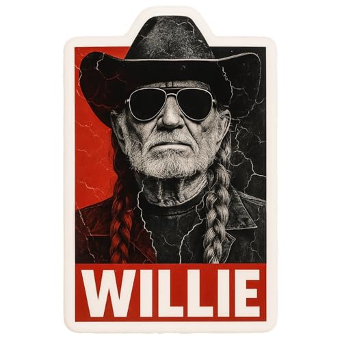 Willie Sticker - Aesthetic Vinyl Sticker – Waterproof Quote Decal Sticker for Laptop, Water Bottle, Car, Journal, Scrapbook, Phone – Durable 4