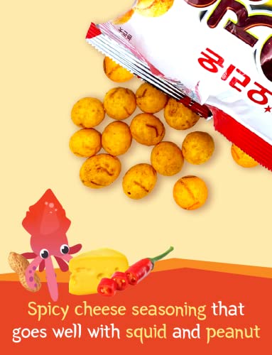 Orion Squid Spicy Cheese Peanuts Snack 202g / Korean Snack