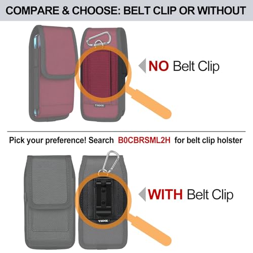 Image of ykooe Cell Phone Belt Holder Holster Case for Galaxy S20-S26 Ultra A17 A16