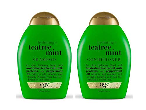 OGX Organix  Set de hidratación + árbol de té menta 1 x champú + 1 x CONDITIONER
