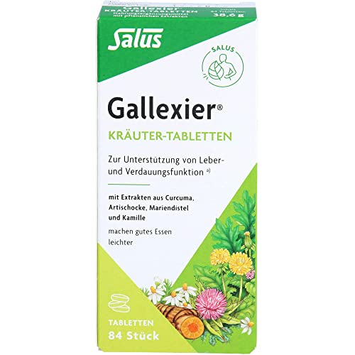 Gallexier Kräuter-Tabletten Salus