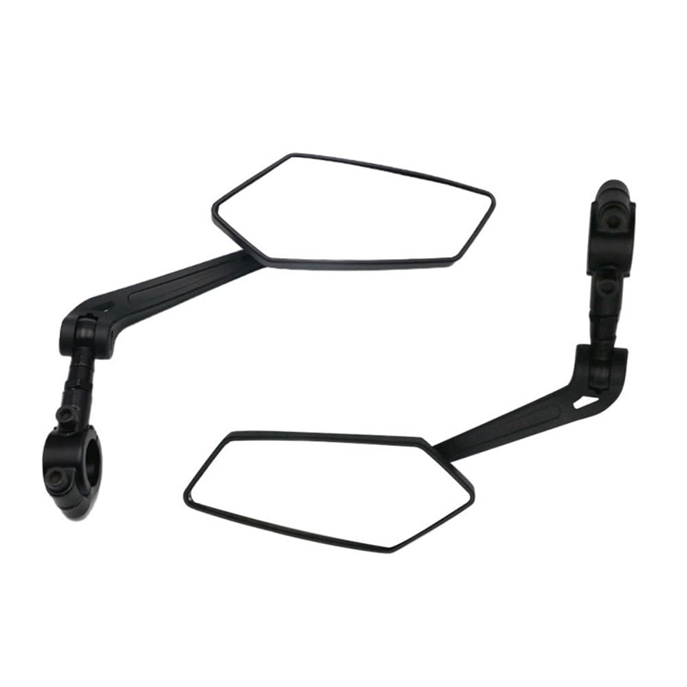 Rétroviseurs de vélo grand angle avec miroir convexe et flexible de sécurité