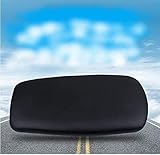 □ Wasserdicht, rutschfest & schmutzresistent □: Die Oberfläche besteht aus schwarzem rutschfestem elastischem Leder.Das Leder ist empfindlich, sehr widerstandsfähig gegen Schmutz und leicht zu reinigen.Sie können die Asche mit einem einzigen Wisch leicht auf der Oberfläche entfernen.Bei den regnerischen Tagen müssen Sie sich keine Sorgen machen, dass das Kissen eingetaucht ist.Das ordentliche Erscheinungsbild macht das Reisen Spaß.