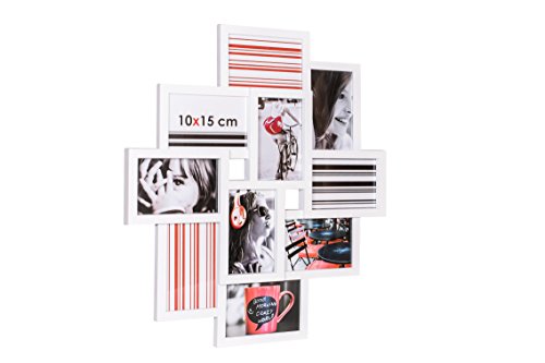 Générique Marco De Fotos Multifoto Detroit 10 Vistas Blanco