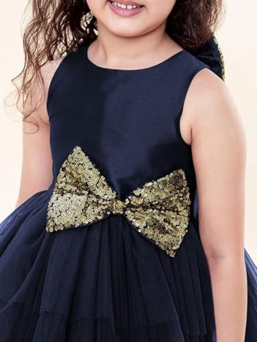 Image of A.T.U.N. (ALL THINGS UBER NICE) Girl's Cotton A-Line Above The Knee Dress