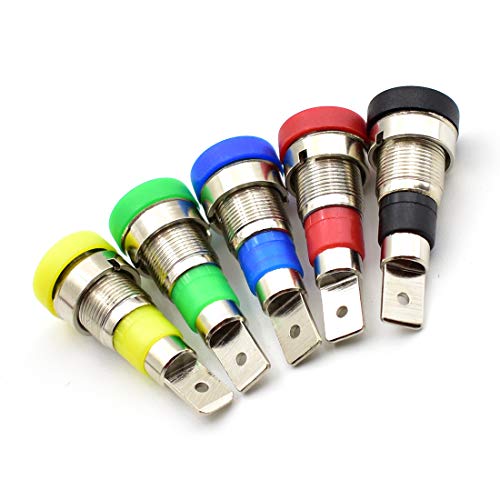 Adaptador hembra banana 4mm 10 piezas miniatura 3