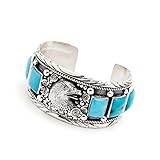 Material 925 Sterling Silber mit 6 echten Türkisen