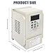 FAHKNS VFD 4KW 220V 6HP, Single Phase Input to Three Phase Output Variable Frequency Inverter VFD Motor Speed Controller Inverter for Motor Speed