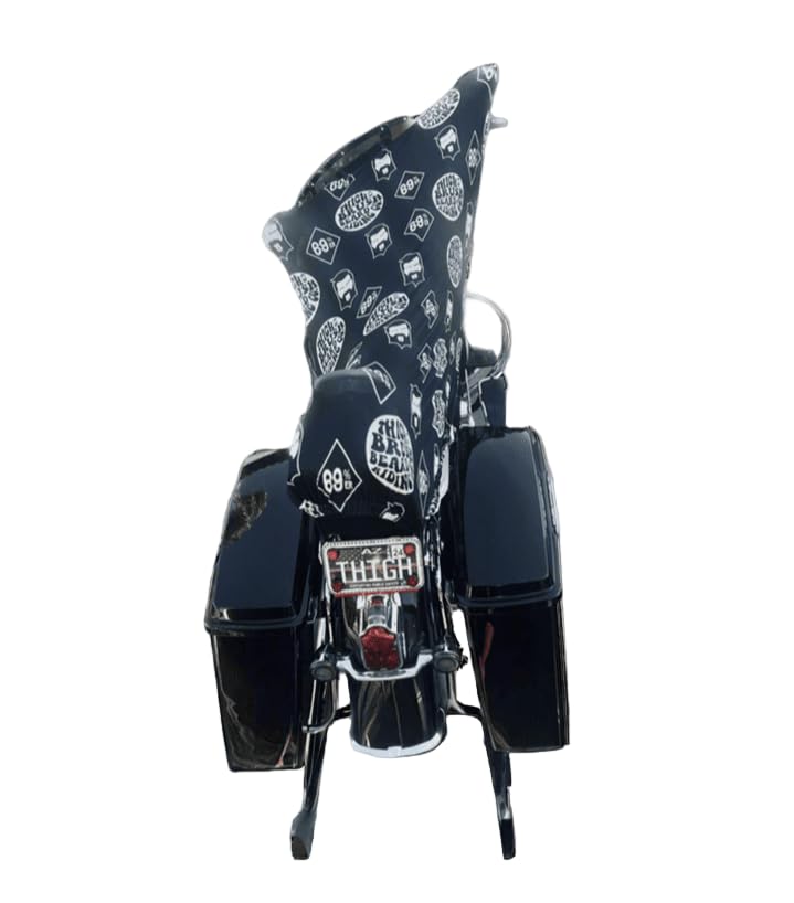 THIGHBRUSH® - Motorcycle Seat Sun Shade...