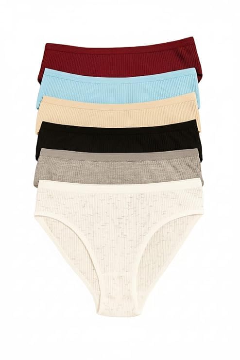 Women Cotton Hipster Panty Combo | Soft Stretchable Breathable Underwear | Mid Waist Comfortable Ladies Briefs-image-28