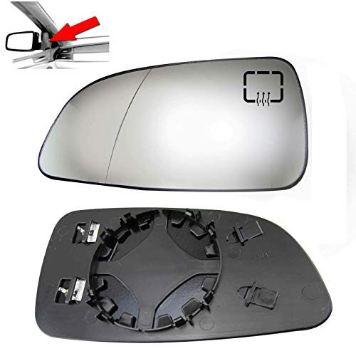 Miroir Glace Verre De Rétroviseur Chauffant Grand Angle Gauche Côté Conducteur 6428200 13141989 Pour Astra H 2003-2010