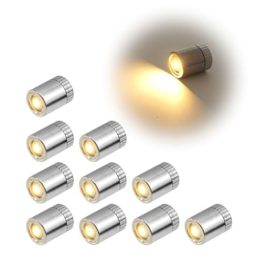 10 pcs Mini Luz LED Adhesiva, Luces LED Pilas, Mini Lampara LED, Lámpara Decorativa para Navidad, San Valentín, Acción Gracias, Manualidades Hechas a Mano, Modelos en Miniatura 3D(Luz Blanca Cálida) | Ya disponible en tu tienda friki favorita! En mundofriki.es!