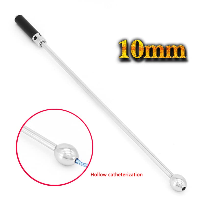 Plug Urétral En Acier Inoxydable Avec Sperm Stopper - Dilatateur Pénis, Neuf, Marque Love And Vibes