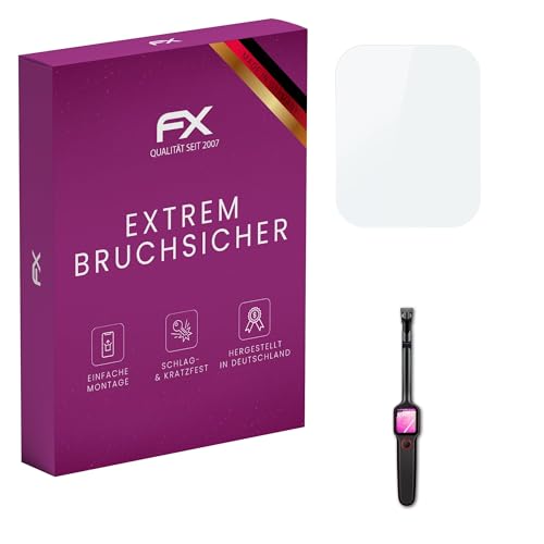 atFoliX Plastic Glass Protective Film compatible with Autel MaxiTPMS TBE200 Glass Protector, 9H Hybrid-Glass FX Screen Protector