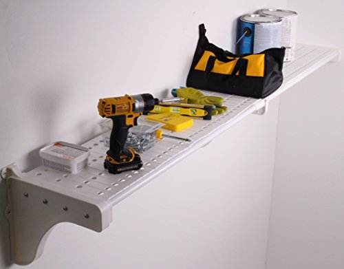Ez Shelf - Shelf Top Accesory Only For Closet And Garage Shelves - White #TOP6