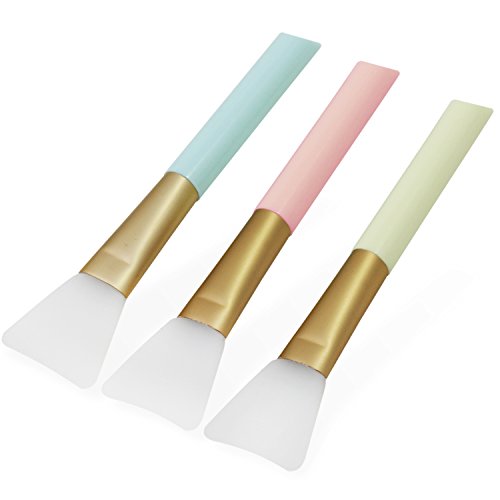 PsmGoods® - Pinceau pour masque facial - Soin de la peau - Accessoire de beauté - Silicone - Cosmétique - Pinceau pour masque à la boue - Accessoire de maquillage DIY