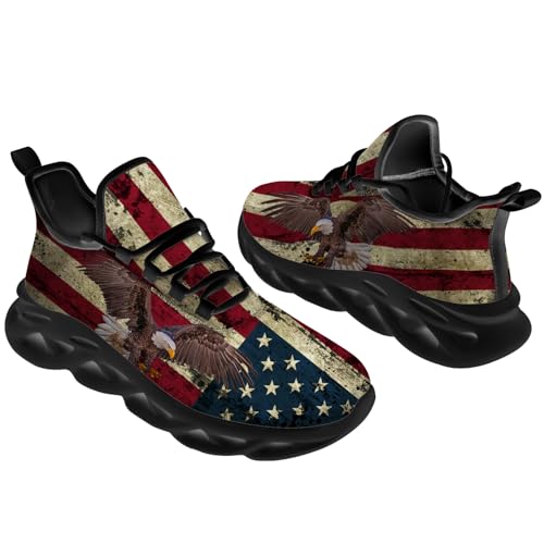 Men's Women's American Flag Shoes USA Flag Sneakers Tennis Shoes Gifts for Men Women2
