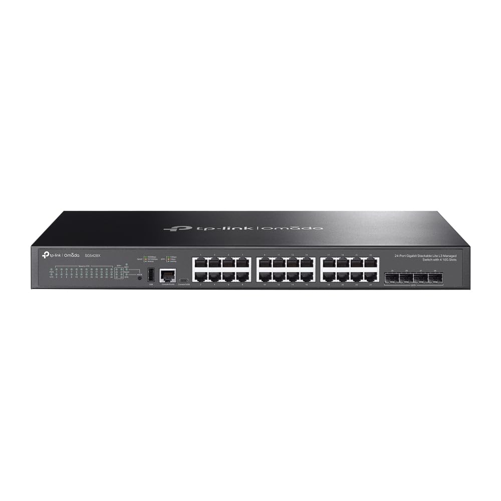 TP-Link Sg5428x Omada 24-Port L3 Managed Switch - Switch - 1 Gbps (sg5428x(un))