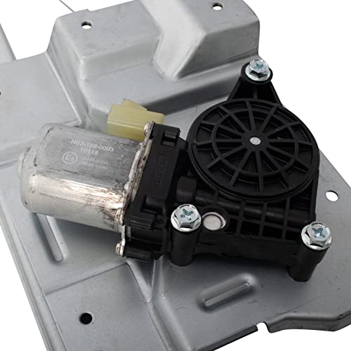 Image of TRQ Front Right Power Window Regulator & Motor Assembly Passenger Side Compatible with 2006-2011 Buick Lucerne