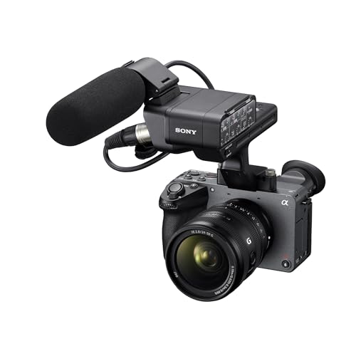 Image of Sony Cinema Line FX2 Full-Frame Camera with XLR Handle | 4K 60P | S-Cinetone | Dual Base ISO | Compact & Lightweight | Made for Filmmakers - Grey