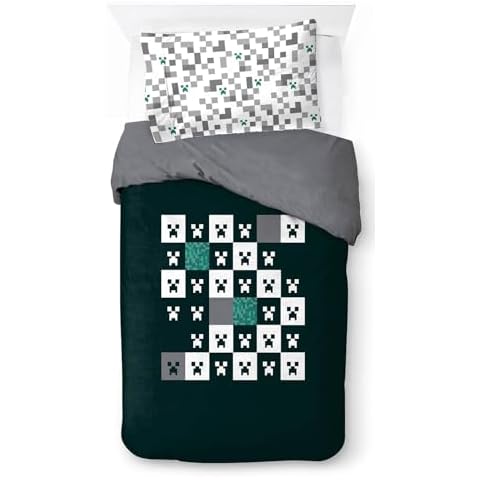 Jay Franco Minecraft Creeper Duvet Cover Set Cover