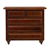 Parfait pour les collectionneurs : ce modèle de meuble miniature est idéal pour les collectionneurs et les , offrant une pièce réaliste et artistique pour la présentation de meubles miniatures de maison de poupée, table d'appoint miniature pour maison de poupée, modèle de meuble miniature