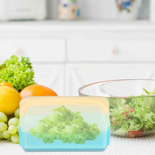 Bolsas de silicona reutilizables para sándwiches y almacenamiento de carne en refrigerador 8