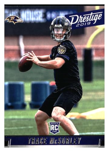 2019 Prestige Rookie RC 272 Trace McSorley Baltimore Ravens Football Trading Card