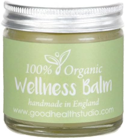 Cough Cold Flu Relief Remedy, 100% Organic, for Adults & Children Age 3+ Wellness Balm 50g - to Soothe & Relieve - Hand Blended by an Aromatherapist with Lime Ginger Peppermint Cinnamon NO Chemicals