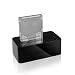 Produktbild ICY BOX IB-112StUS2-B HDD Dock USB eSATA Dockingstation Fuer 6,4cm 2,5Zoll und 8,9cm 3.5Z SATA HDDs bis 2TB USB2.0 eSATA schwarz