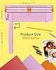 Firbon Pink A5 Paper Cutter, Straight Small Paper Trimmer with Side Ruler for Scrapbooking Craft, Paper, Coupon, Label, Cardstock #5