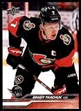2023-24 Upper Deck #126 Brady Tkachuk Ottawa Senators Official NHL Hockey Card in Raw (NM or Better) Condition