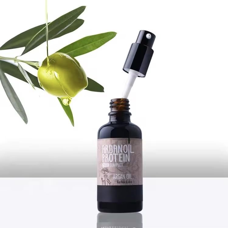 Miniatura 2 de Morocco Pure Argan Oil Hair Care  Tratamiento de proteína marroquí para cabello rizado, seco y dañado  Hidratante y reparador para brillo y fuerza