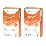 CODIFRA | Safralite 30mg, Complément Alimentaire Humeur et Équilibre Émotionnel | Safran, Vitamine B6, Zinc, Griffonia | Fabrication Française | Lot de 2x 28 Gélules