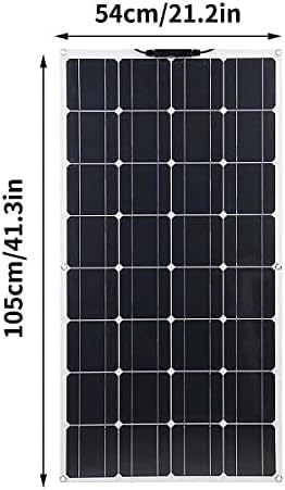Panel słoneczny 2000W, 18V o wysokiej wydajności monokrystaliczny przenośny elastyczny wodoodporny do awaryjnego ładowania na zewnątrz