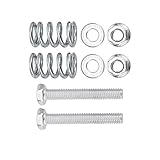  Auspuffschraube, Auspuff Reparatursatz Stahl 8PCS M8x1,25 zum Austausch