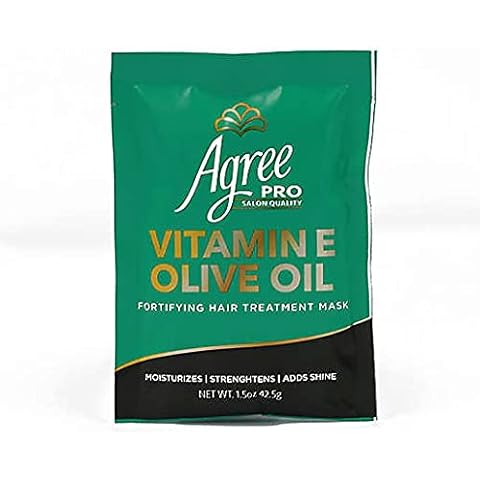 Agree Pro (Salon Quality) Vitamin E (Natural Olive Oil) Fortifying Hair Treatment Mask 1.5oz (42.5g) by AmazingNY Cover