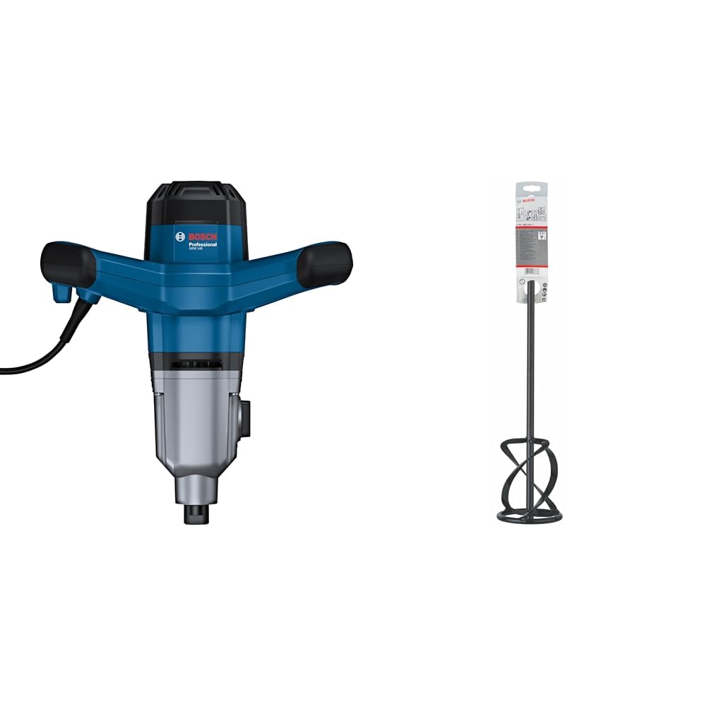 Bosch Professional Cesta Mezcladora para yeso, hormigón y mortero (Cesta-Ø: 120 mm, Cantidad de mezcla: 10-25 kg, Accesorio mezcladoras)