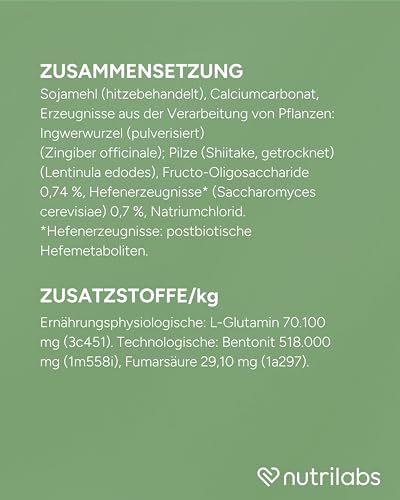 NutriLabs Colofor® Pulver 400 g - ehem. Estifor Pulver I mit Bentonit, L-Glutamin, Präbiotika etc. - Hund Durchfall