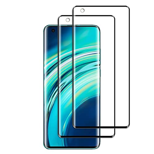 Widrt 2 Pack, Cristal Templado Protector Pantalla para Xiaomi MI 10 Antiarañazos, Antihuellas, Sin Burbujas, Dureza 9H, Vidrio Templado Ultra Resistente HD Protector Pantalla