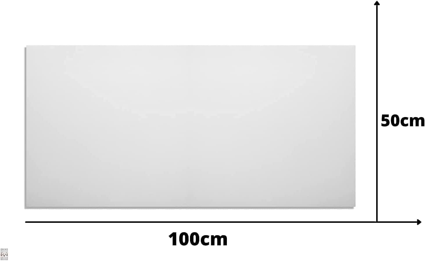 10 m² Paneles de techo de poliestireno XPS PSE, Revestimiento de techo Decorar de pared 100x50cm espesor 2mm espuma de poliestireno pura (10 m² = 20 unidades)