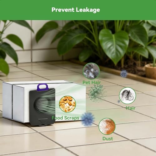 Image of WAIKAS 14 Pack Vacuum Bags for NARWAL Flow, Freo Z10, Freo Z Ultra, Freo Z10 Ultra, Freo X10 Pro Robot Vacuum, Disposable Dust Bags with Large Capacity as Replacement Parts /Accessories