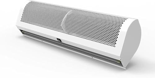 Cortina de aire de pared de 120 cm para exterior con mando remoto de alto volumen 2