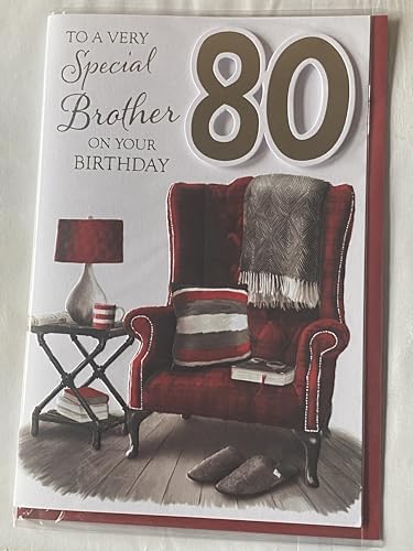 80th Brthday Card | Brthday Card For Hm | 80 Card For Husband