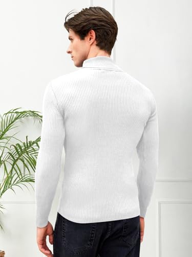 Image of Men's Stylish Turtle Neck Sweater| Winter Turtle Neck Sweatshirt for Men|High Neck Pullover Full Sleeve Winter (Sweater) for Men|